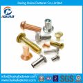 High Quality Stock DIN660 Aluminum Round Head Solid Rivets